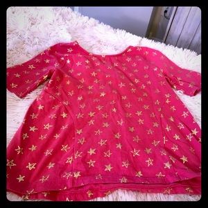 Girls jumping beans shirt 3/4 sleeve, size 6